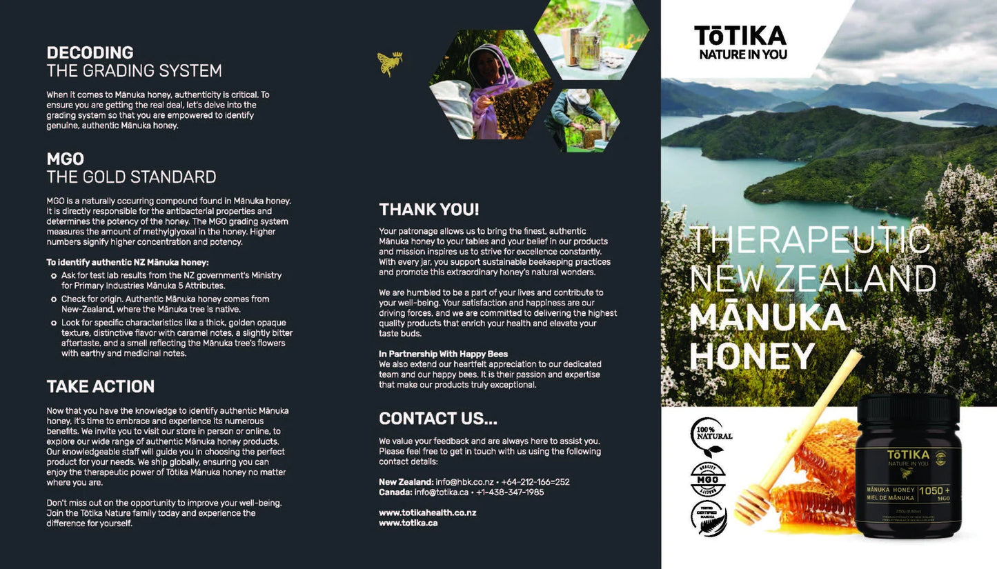 Tōtika Mãnuka Honey